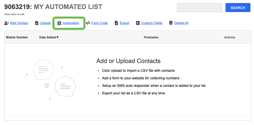 Contact List Automation